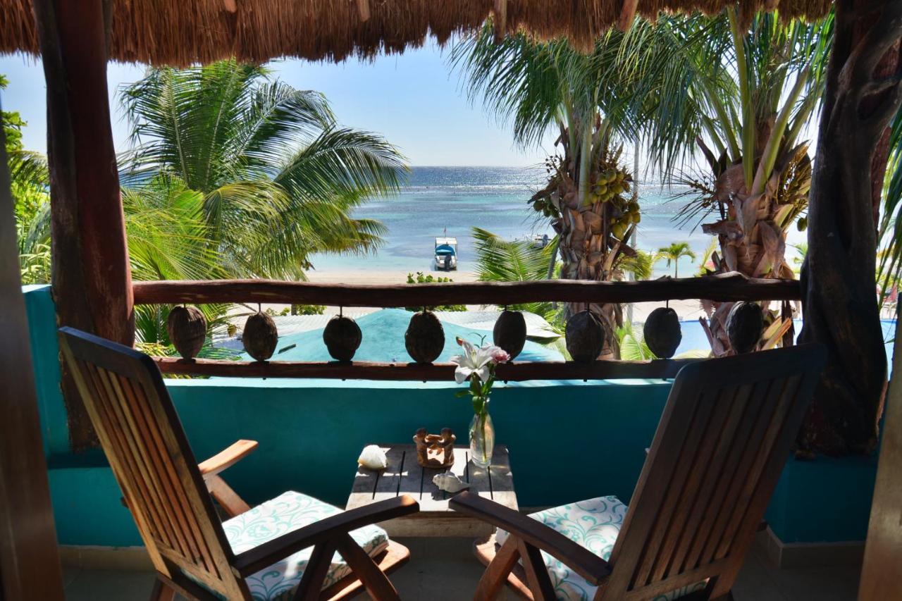 Nacional Beach Club&Bungalows Mahahual Exterior foto